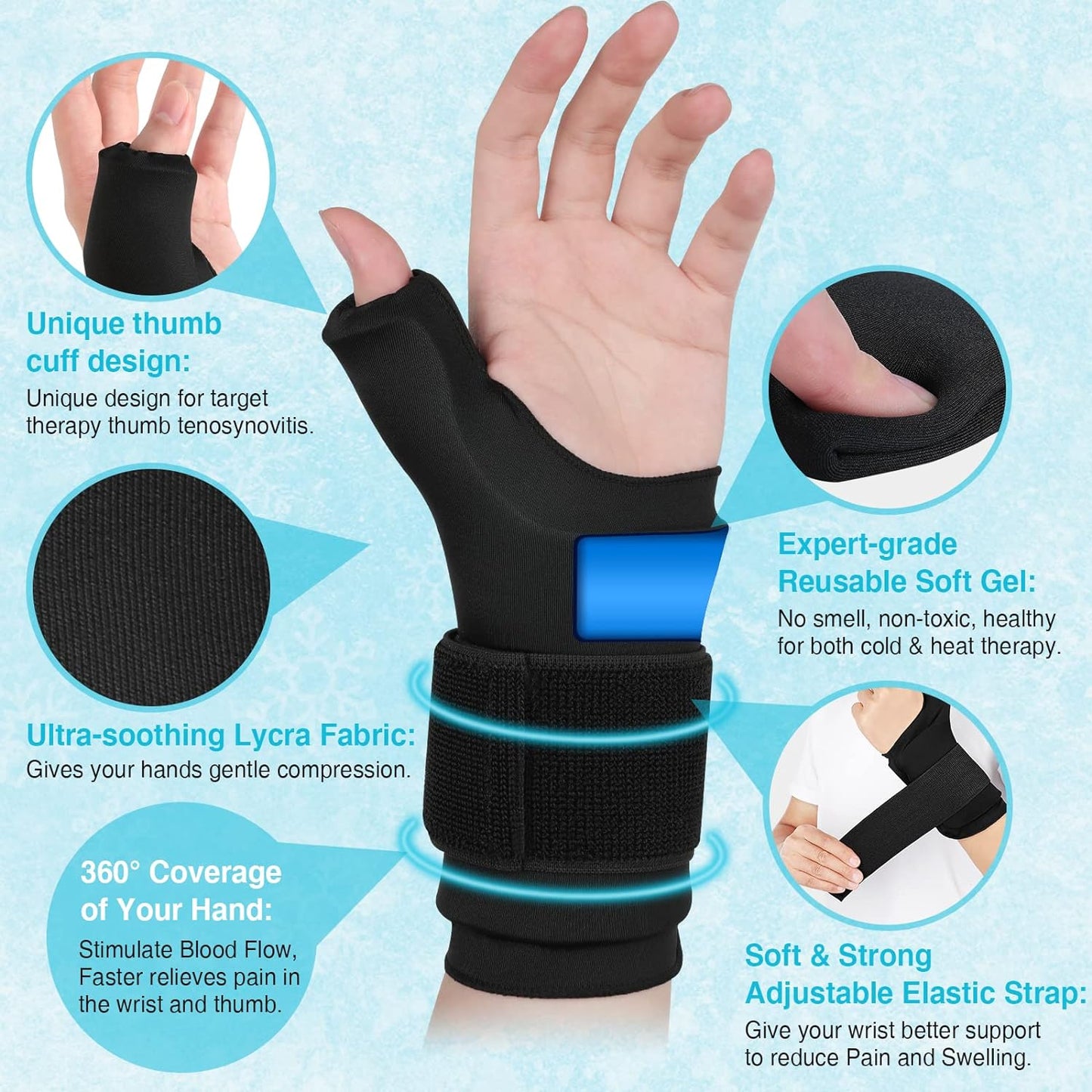 TheraWrist™ Compression Glove - Carpal Tunnel Relief