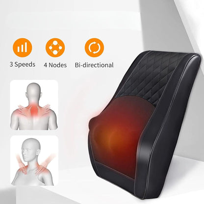 Revive™ Cordless Heat Massager - Back Pain Relief, Muscle Relaxation