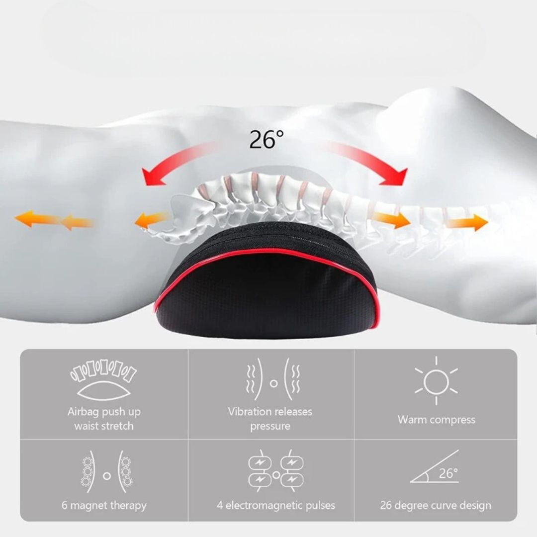 TheraHeat™ Lumbar Traction Device - Back Pain Relief