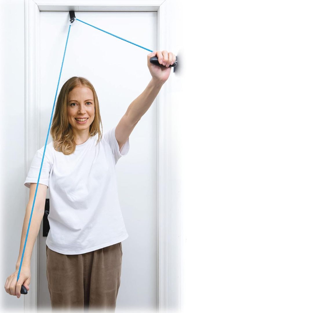 PulleySaver™ Over Door Shoulder Pulley