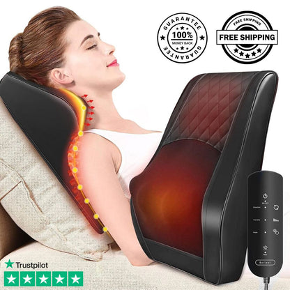 Revive™ Cordless Heat Massager - Back Pain Relief, Muscle Relaxation