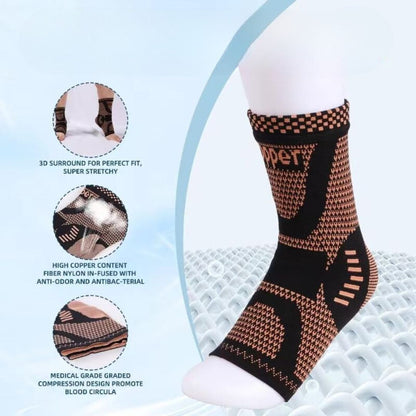 NeuroSocks™ Copper Infused Ankle Sleeve